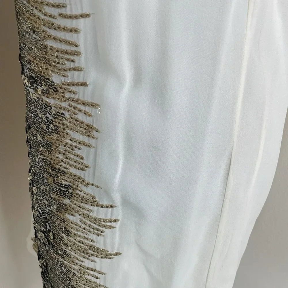 Adam sheer silk sequins mini dress - Picture 7 of 9